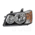 Left Headlamp assy composite w/o bulbs - TOYOTA HIGHLANDER 2001-2003
