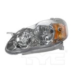 Left Headlamp assy composite S model - TOYOTA COROLLA 2003-2004