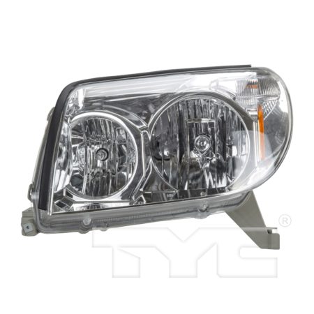 Left Headlamp assy composite includes park/marker lamps; w/bright bezel - TOYOTA 4RUNNER 2003-2005