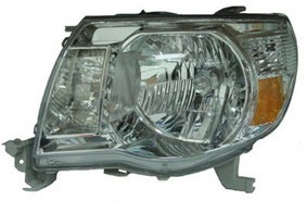 Left Headlamp Assy Composite Type 2; W/O Sport Pkg