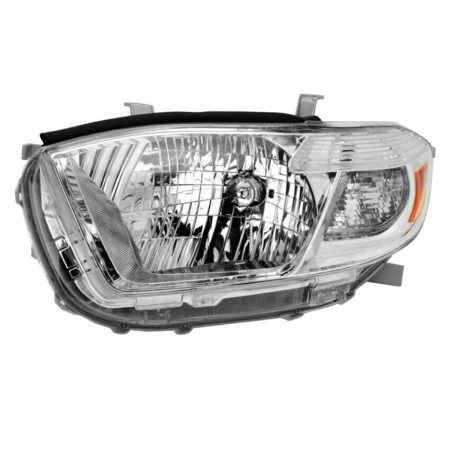 Left Headlamp Assy Composite Base/Limited Model; Japan Built - TOYOTA HIGHLANDER 2008-2010