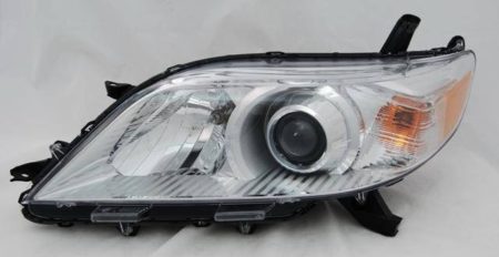 Left Headlamp Assy Composite Base/L/Le/Xle/Limited; Halogen; W/O Led Drl