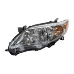 Left Headlamp Assy Composite Base/Ce/Le; Canada Built - TOYOTA COROLLA 2011-2013