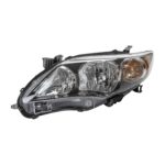 Left Headlamp assy composite S|XRS; Canada Built CAPA - TOYOTA COROLLA 2011-2013