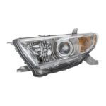 Left Headlamp assy composite USA Built CAPA - TOYOTA HIGHLANDER 2011-2013