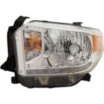 Left Headlamp Assy Composite Platinum/1794 Edition; Halogen; Led Daytime Running Lights - TOYOTA TUNDRA 2014-2017