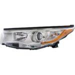 Left Headlamp Assy Composite W/O Auto High Beam; W/O Smoked Chrome Accent - TOYOTA HIGHLANDER 2014-2016