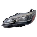 Left Headlamp assy composite XSE; LED; Black Housing - TOYOTA CAMRY 2015-2017