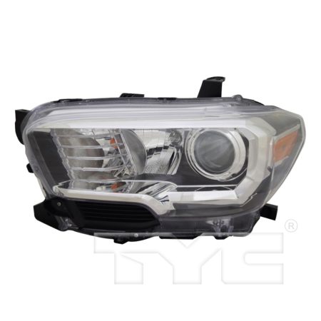 Left Headlamp assy composite w/o LED Daytime Running Lamps; w/Fog Lamps - TOYOTA TACOMA 2018-2018