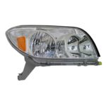 Right Headlamp Assy Composite Includes Park/Marker Lamps; W/Bright Bezel - TOYOTA 4RUNNER 2003-2005