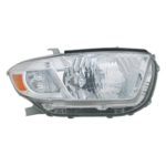 Right Headlamp Assy Composite base/limited model; Japan Built - TOYOTA HIGHLANDER 2008-2010