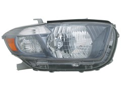 Right Headlamp assy composite sport model; Japan Built - TOYOTA HIGHLANDER 2008-2010