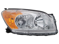 Right Headlamp Assy Composite Base/Limited; Japan Built; Lens/Housing Only