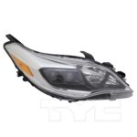 Right Headlamp assy composite Halogen CAPA - TOYOTA AVALON 2013-2015
