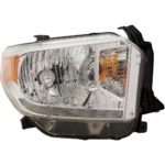 Right Headlamp Assy Composite Platinum/1794 Edition; Halogen; Led Daytime Running Lights - TOYOTA TUNDRA 2014-2017