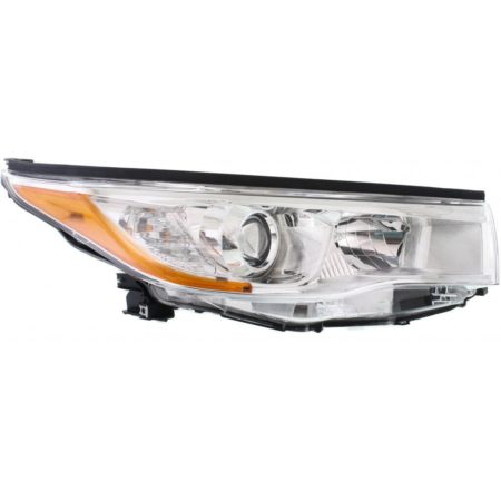 Right Headlamp Assy Composite W/O Auto High Beam; W/O Smoked Chrome Accent - TOYOTA HIGHLANDER 2014-2016
