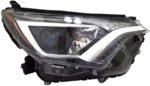 Right Headlamp Assy Composite Halogen; North America Built; W/O Black Bezel - TOYOTA RAV4 2016-2018
