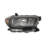 Right Headlamp assy composite w/LED DRL; w/LED Fog Lamps - TOYOTA TACOMA 2017-2019