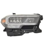 Right Headlamp assy composite LIMITED|TRD OFF-ROAD|TRD SPORT; w/o TRD Pro Pkg - TOYOTA TACOMA 2020-2023