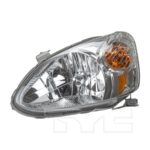 Left Headlamp lens/housing all - TOYOTA ECHO 2003-2005