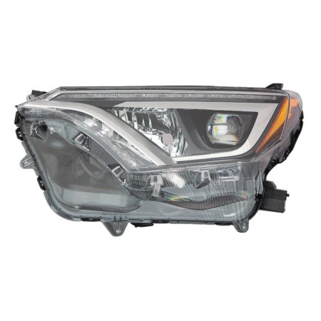 Left Headlamp Lens/Housing Led; Japan Built