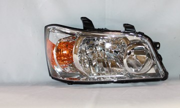 Right Headlamp lens/housing all - TOYOTA HIGHLANDER 2007-2007