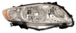 Right Headlamp lens/housing Japan Built CAPA - TOYOTA COROLLA 2009-2010