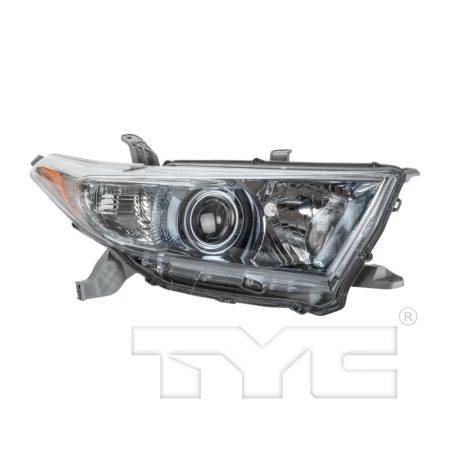 Right Headlamp lens/housing HYBRID - TOYOTA HIGHLANDER 2011-2013