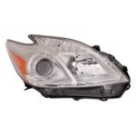 Right Headlamp Lens/Housing Halogen - TOYOTA PRIUS 2012-2015