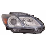 Right Headlamp lens/housing PLUG-IN CAPA - TOYOTA PRIUS PLUG-IN 2012-2015