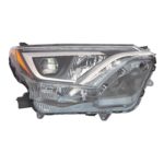 Right Headlamp Lens/Housing Led; Japan Built - TOYOTA RAV4 2016-2018