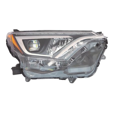 Right Headlamp Lens/Housing Led; Japan Built
