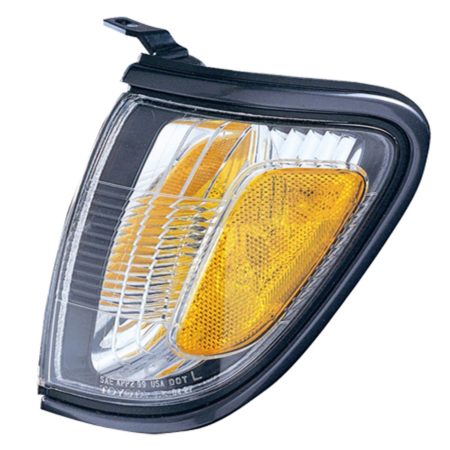 Left Parklamp assy park/marker combo; w/gray bezel - TOYOTA TACOMA 2001-2004