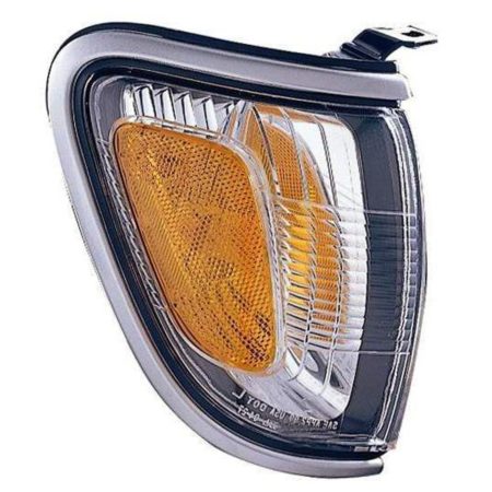 Right Parklamp assy park/marker combo; w/Lunar Mist Silver Pearl bezel (paint code 1C8) - TOYOTA TACOMA 2001-2004