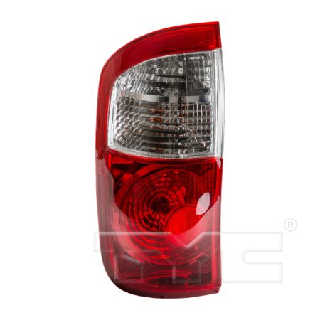 Left Taillamp assy DOUBLE CAB; Std Bed; Clear/Red Lens - TOYOTA TUNDRA 2000-2006