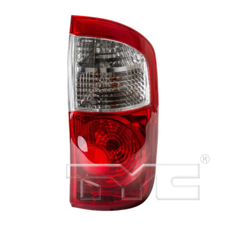 Right Taillamp assy DOUBLE CAB; Std Bed; Clear/Red Lens - TOYOTA TUNDRA 2000-2006