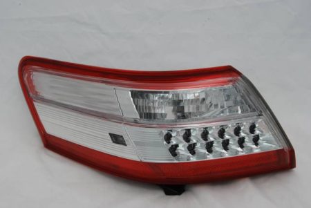 Left Taillamp lens/housing HYBRID; Japan Built - TOYOTA CAMRY 2010-2011