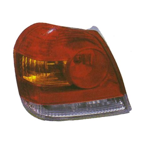 Right Taillamp lens/housing 2dr coupe/4dr sedan - TOYOTA ECHO 2003-2005