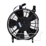 Condenser fan includes motor/blade/shroud - TOYOTA COROLLA 1993-1995