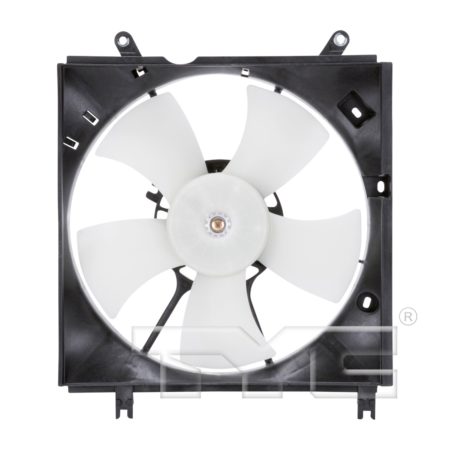 Radiator cooling fan assy includes motor/blade/shroud; left side - TOYOTA RAV4 2001-2004