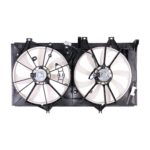 Radiator Cooling Fan Assy 2.5L; Motor/Blade/Shroud Dual Fan Assy - TOYOTA CAMRY 2012-2017
