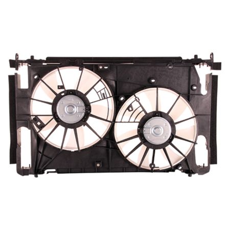 Radiator cooling fan assy 2.5L; North America Built; Motor/Blade/Shroud Assy - TOYOTA RAV4 2009-2012