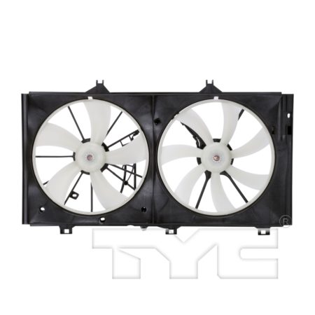 Radiator fan/motor assembly w/o Towing Pkg; Motor/Blade/Shroud Dual Fan Assy - TOYOTA CAMRY 2011-2016