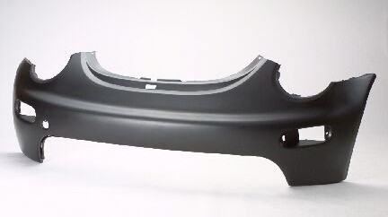 Front bumper cover except Turbo S; w/o headlamp washers; prime - VOLKSWAGEN BEETLE 2001-2005