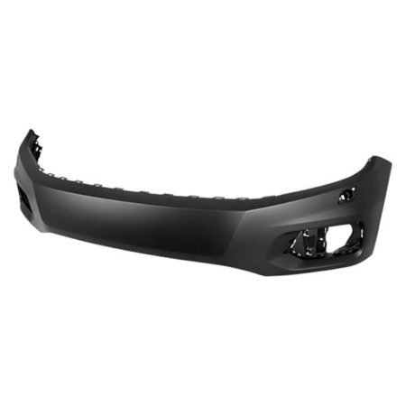 Front bumper cover Type 1; w/o Headlamp Washer; w/o Parking Aid; prime - VOLKSWAGEN TIGUAN 2012-2017