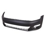 Front bumper cover w/o Headlamp Washers; w/o Park Distance Control; prime CAPA - VOLKSWAGEN GOLF 2015-2016