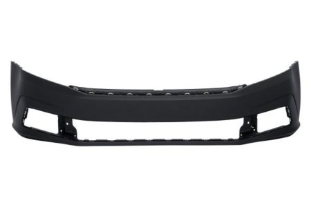 Front bumper cover Exc R-LINE; prime - VOLKSWAGEN PASSAT 2016-2019
