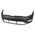 Front bumper cover w/o Parking Aid; w/o Parallel Park Assist; prime - VOLKSWAGEN GOLF 2018-2021