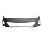 Front Bumper Cover W/O Headlamp Washers; W/O Parking Aid Sensors; Primed CAPA - VOLKSWAGEN GTI 2018-2021