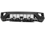 Front bumper cover lower w/o R-LINE; w/Block Heater; w/Parking Aid; w/Front View Camera; Black - VOLKSWAGEN ATLAS 2018-2020